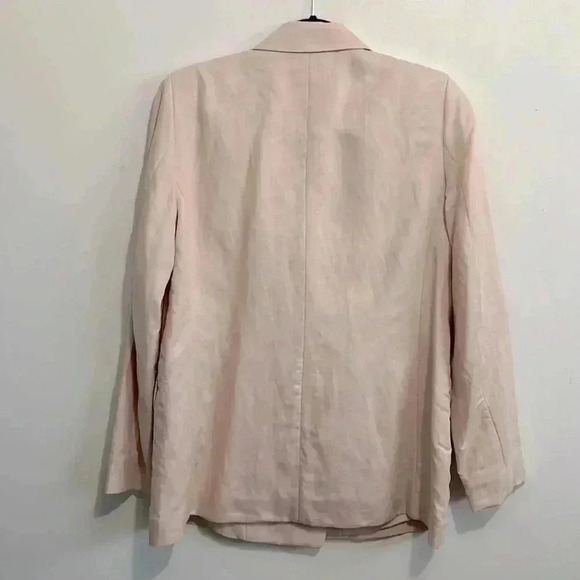 BNWT H&M double-breasted Blazer  in Light Pink size M - Picture 3 of 3